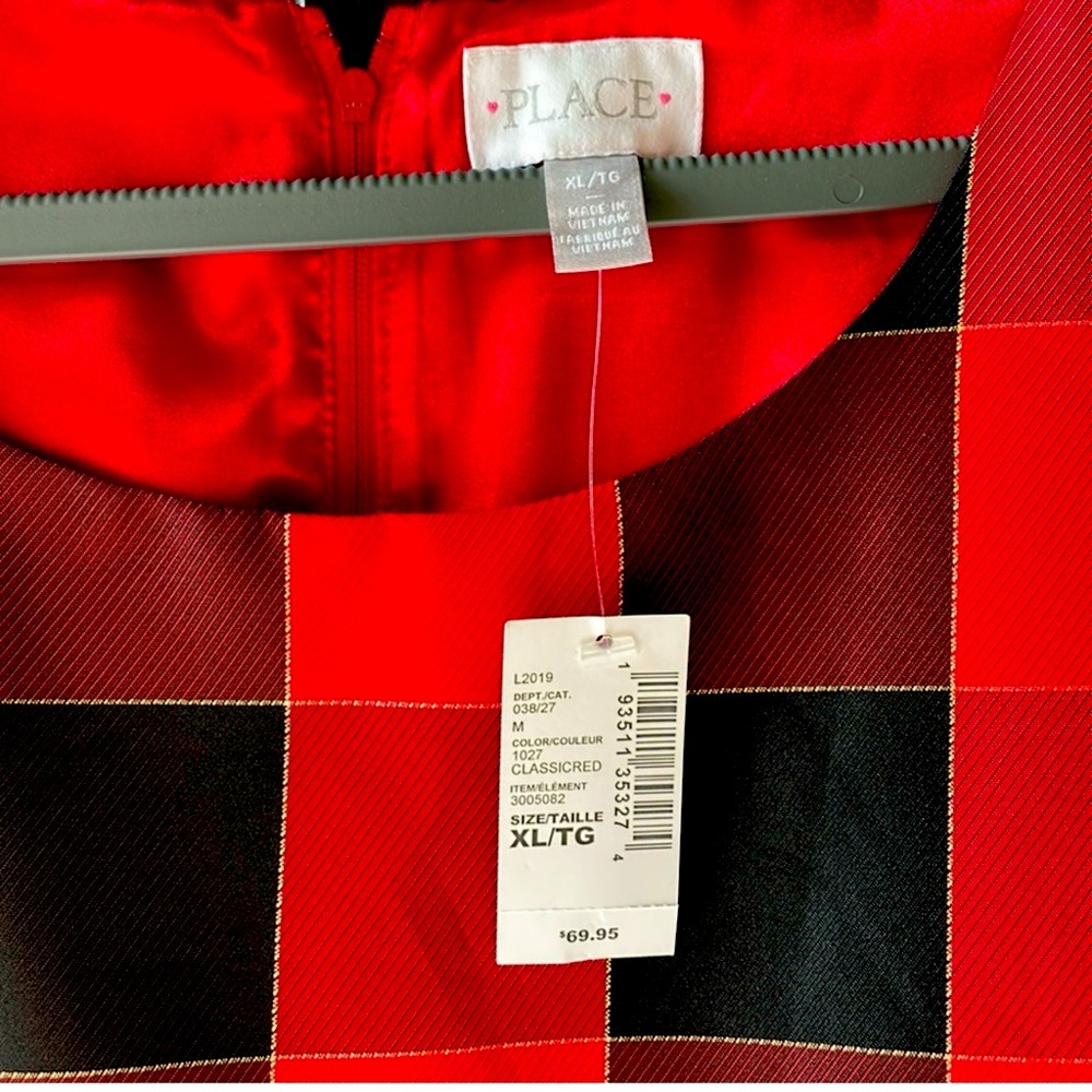 NWT The Children’s Place holiday dress for women Sz XL